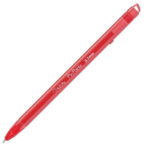 [10-372504] BOLIGRAFO AZOR PIN POINT P/MEDIANO ROJO