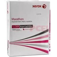 [53-098] HOJA BOND T/CARTA XEROX MARATHON PAPER 70G C/500HJ 99%BLANCO