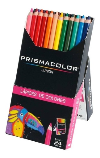 [10-130138] COLORES PRISMACOLOR JUNIOR SCHOLAR C/24 PZAS.