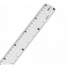 [10-384386] REGLA STRIKE 30CM PLASTICO