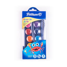 [10-328484] ACUARELA PELIKAN JUNIOR SET C/12 PASTILLAS