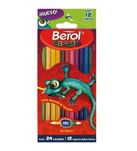 [10-130129] COLORES BEROL RECREO/JUNGLA C/12 LARGOS
