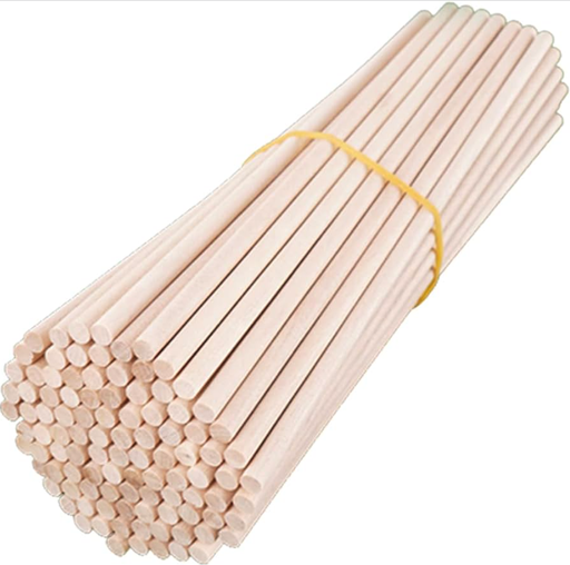 [10-742025] PALITO DE MADERA DELGADO 30CM BOLSA 1 KILO
