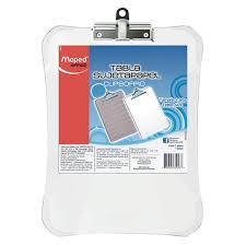 [10-384520] TABLA C/CLIP MAPED 35015 CARTA TRANSPARENTE