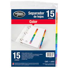 [10-102010] SEPARADOR WILSONJONES P3683 C/15 SEPARADORES