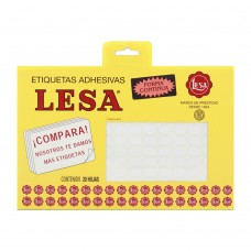 [10-266004] ETIQUETAS LESA 2 BCA 3900 12X8 MM