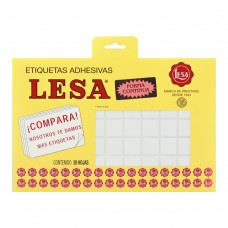 [10-266005] ETIQUETAS LESA 3 BCA 1540 17X17 MM