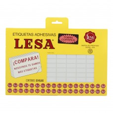 [10-266006] ETIQUETAS LESA 4 BCA 2800 20X8 MM