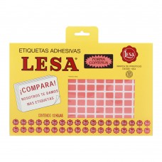 [10-266038] ETIQUETAS LESA 1 ROJO 1800 12X8 MM