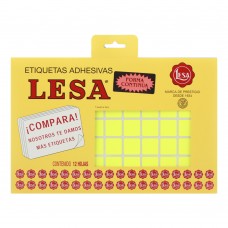 [10-266048] ETIQUETAS LESA 3 AMAR. 770 17X17 MM