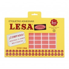 [10-266062] ETIQUETAS LESA 8 ROJO 720 24X13 MM