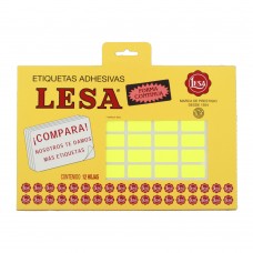 [10-266066] ETIQUETAS LESA 8 AMAR. 720 24X13 MM