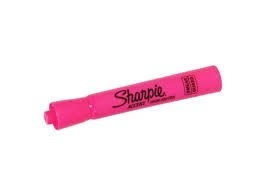 [10-130844] MARCADOR RESALTADOR SHARPIE ROSA