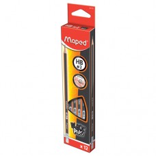 [10-384130] LAPIZ MAPED BLACKPEPS NO.2 CAJA C/12 PZAS. 851721ZM