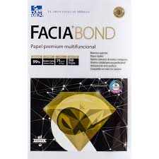 [10-248896] HOJA BOND T/DOBLE CARTA FACIA-BOND PTE C/500HJ 99%BLANCO