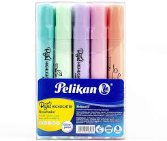 [10-328144] RESALTADOR PELIKAN 414 PASTEL ESTUCHE C/10 SURT.