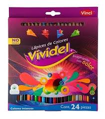 [10-170072] COLORES VIVIDEL 24 COLORES