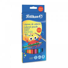 [10-328030] COLORES PELIKAN REDONDOS CAJA C/12 PZAS.