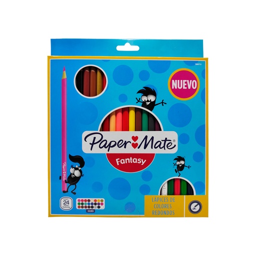 [10-130148] COLORES FANTASY PAPER MATE C/24 PZAS.