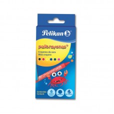 [10-328506] CRAYON PELIKAN REDONDO C/6 PZAS.