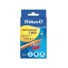 [10-328510] CRAYON PELIKAN JUMBO 6 COLORES