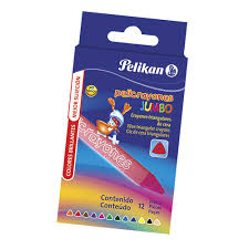 [10-328498] CRAYON PELIKAN TRIANGULAR JUMBO C/12 PZAS.