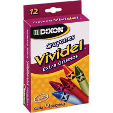 [10-170096] CRAYONES VIVIDEL EXTRA GRUESO C/12