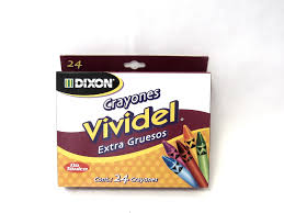 [10-170098] CRAYONES VIVIDEL EXTRA GRUESO C/24