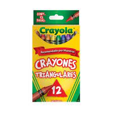[10-134008] CRAYONES CRAYOLA CON 12 COLORES