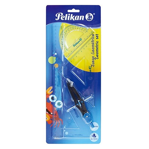 [10-328840] JUEGO DE GEOMETRIA PELIKAN MEDIANO