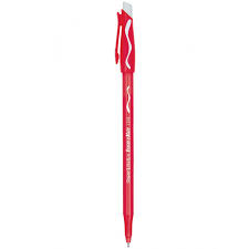 [10-130198] BOLIGRAFO BORRABLE ERASER MATE ROJO