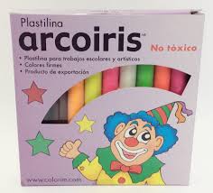 [10-120004] PLASTILINA C/10 BARRAS ARCOIRIS