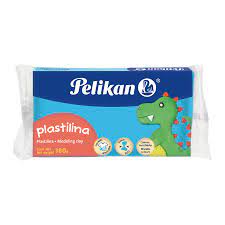 [10-328564] PLASTILINA PELIKAN BARRA 180 GRS. AZUL CLARO