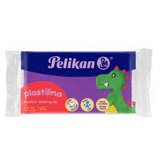 [10-328588] PLASTILINA PELIKAN BARRA 180 GRS. VIOLETA