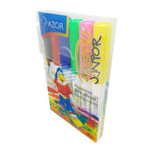 [10-372150] PLUMON AQUARELO AZOR PTE C/6 PZAS.