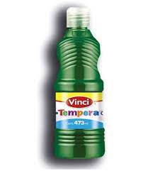 [10-170540] PINTURA VINCI TEMPERA 473 ML. VERDE