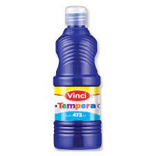 [10-170542] PINTURA VINCI TEMPERA 473 ML. AZUL