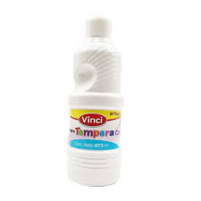[10-170550] PINTURA VINCI TEMPERA 473 ML. BLANCA