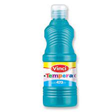[10-170554] PINTURA VINCI TEMPERA 473 ML. TURQUEZA