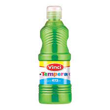 [10-170558] PINTURA VINCI TEMPERA 473 ML. VERDE FLUORECENTE
