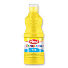 [10-170564] PINTURA VINCI TEMPERA 473 ML. AMARILLO FLUORECENTE