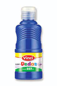 [10-170514] PINTURA DIGITAL VINCI FUN PRO LAVABLE 237ML AZUL
