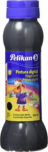 [10-328542] PINTURA DIGITAL PELIKAN 150 ML. NEGRO