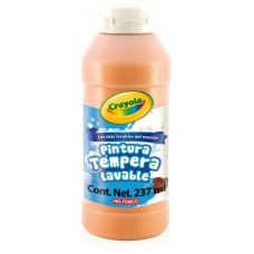 [10-134086] PINTURA CRAYOLA TEMPERA 237 ML. NARANJA
