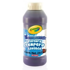 [10-134090] PINTURA CRAYOLA TEMPERA 237 ML. VIOLETA