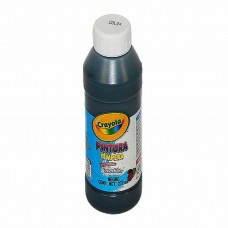 [10-134098] PINTURA CRAYOLA TEMPERA 237 ML. NEGRO