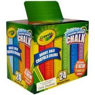 [10-134031] GIS CRAYOLA GIGANTE DE COLORES CAJA C/24 PZAS.